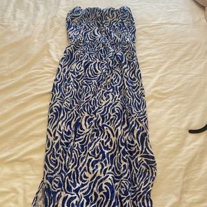 Vineyard vines strapless dress